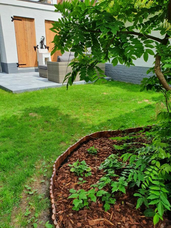 Trendy, Authentieke Woning Met Groot Terras En Tuin Villa Brugge Bagian luar foto