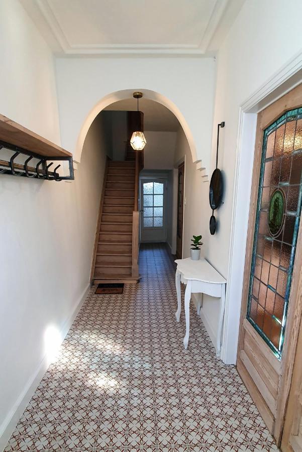 Trendy, Authentieke Woning Met Groot Terras En Tuin Villa Brugge Bagian luar foto